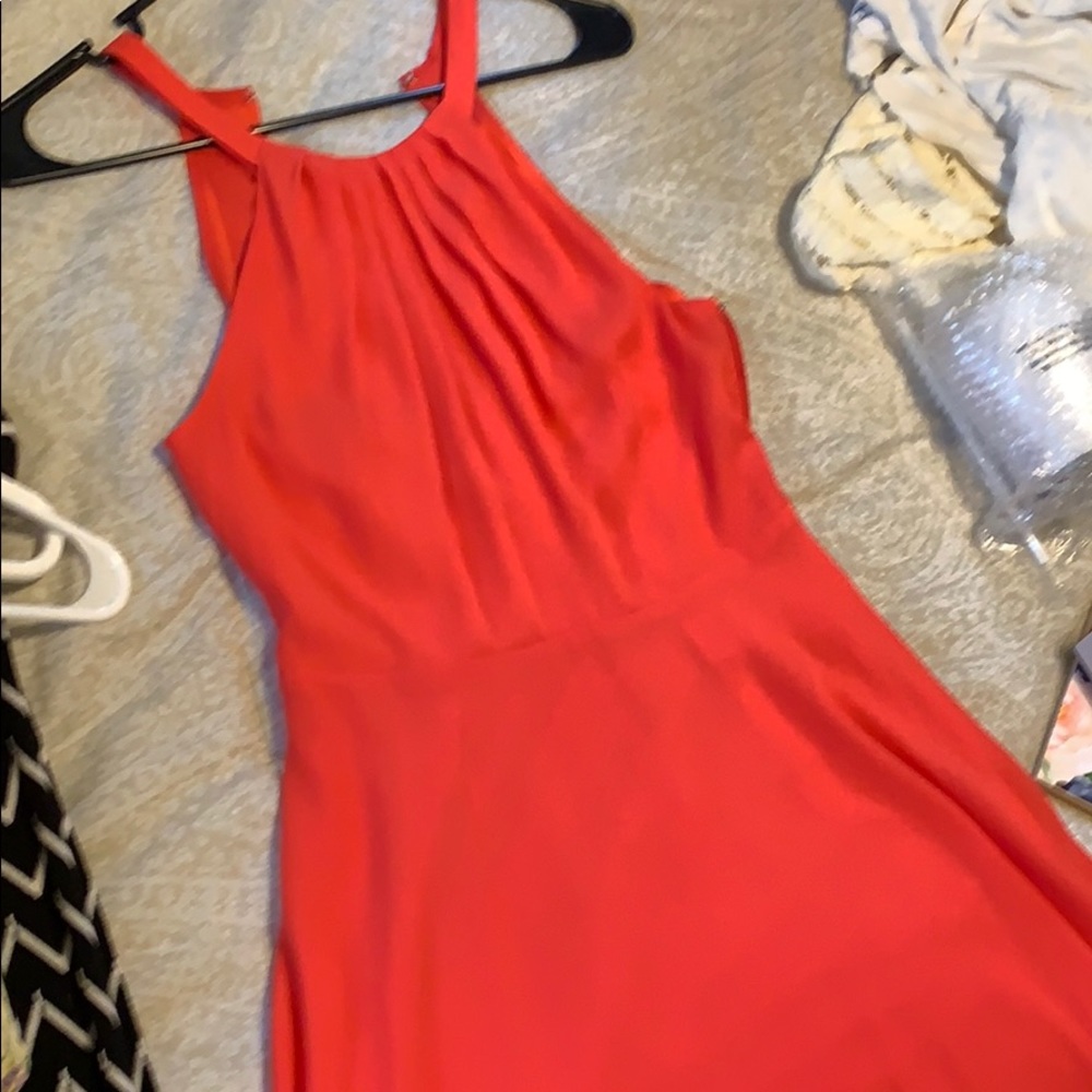 Coral express dress